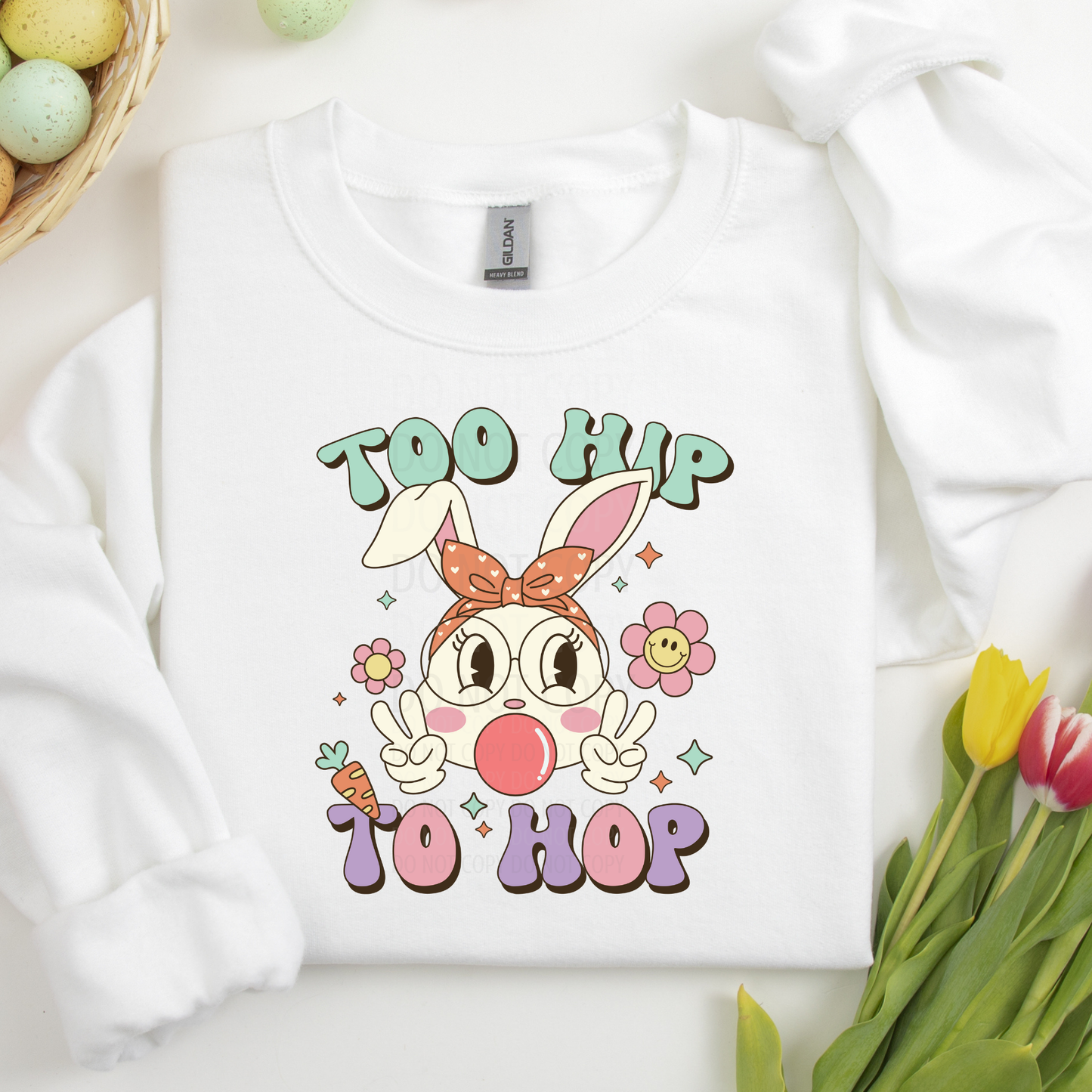 Too Hip To Hop DTF Transfer