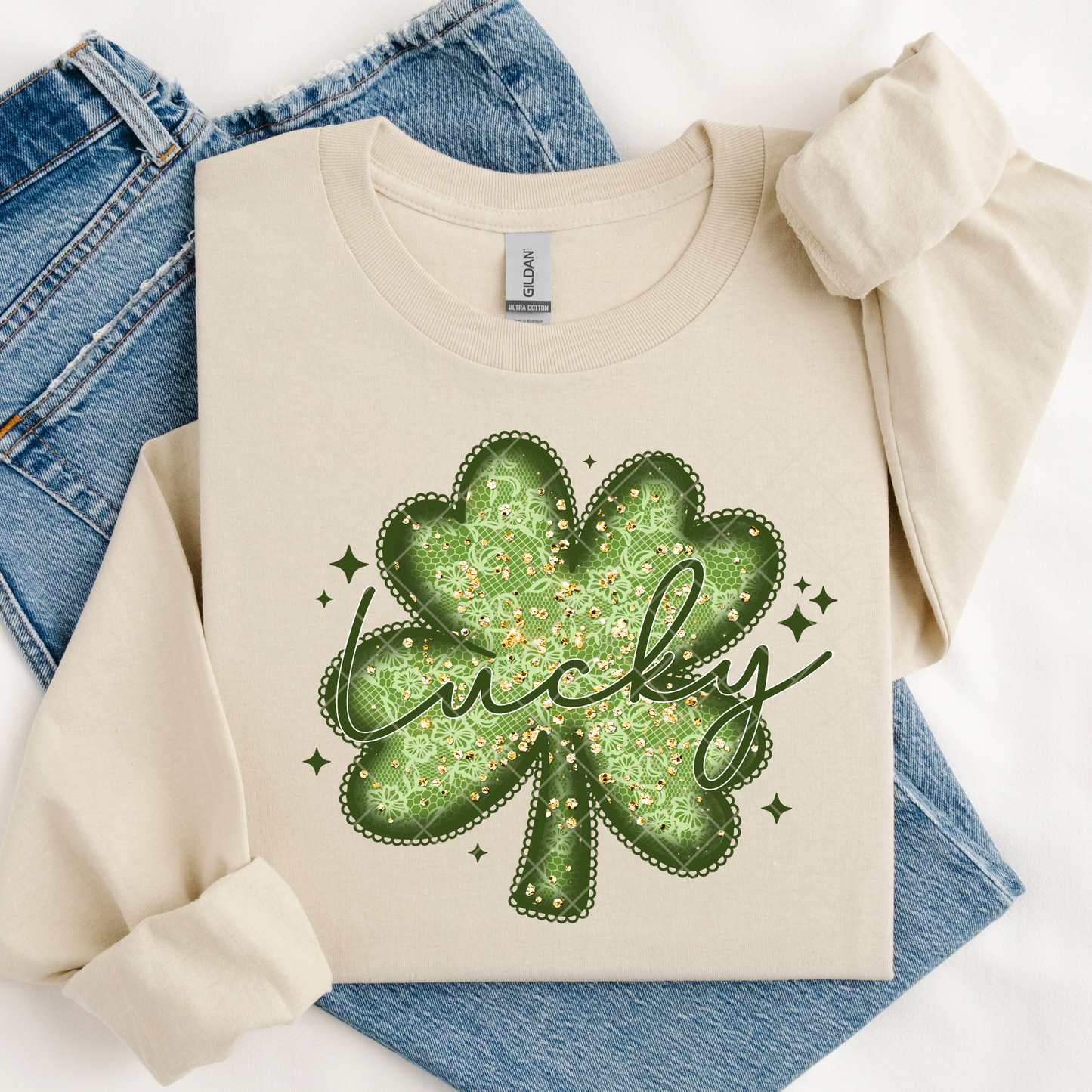 Lucky Shamrock DTF Transfer