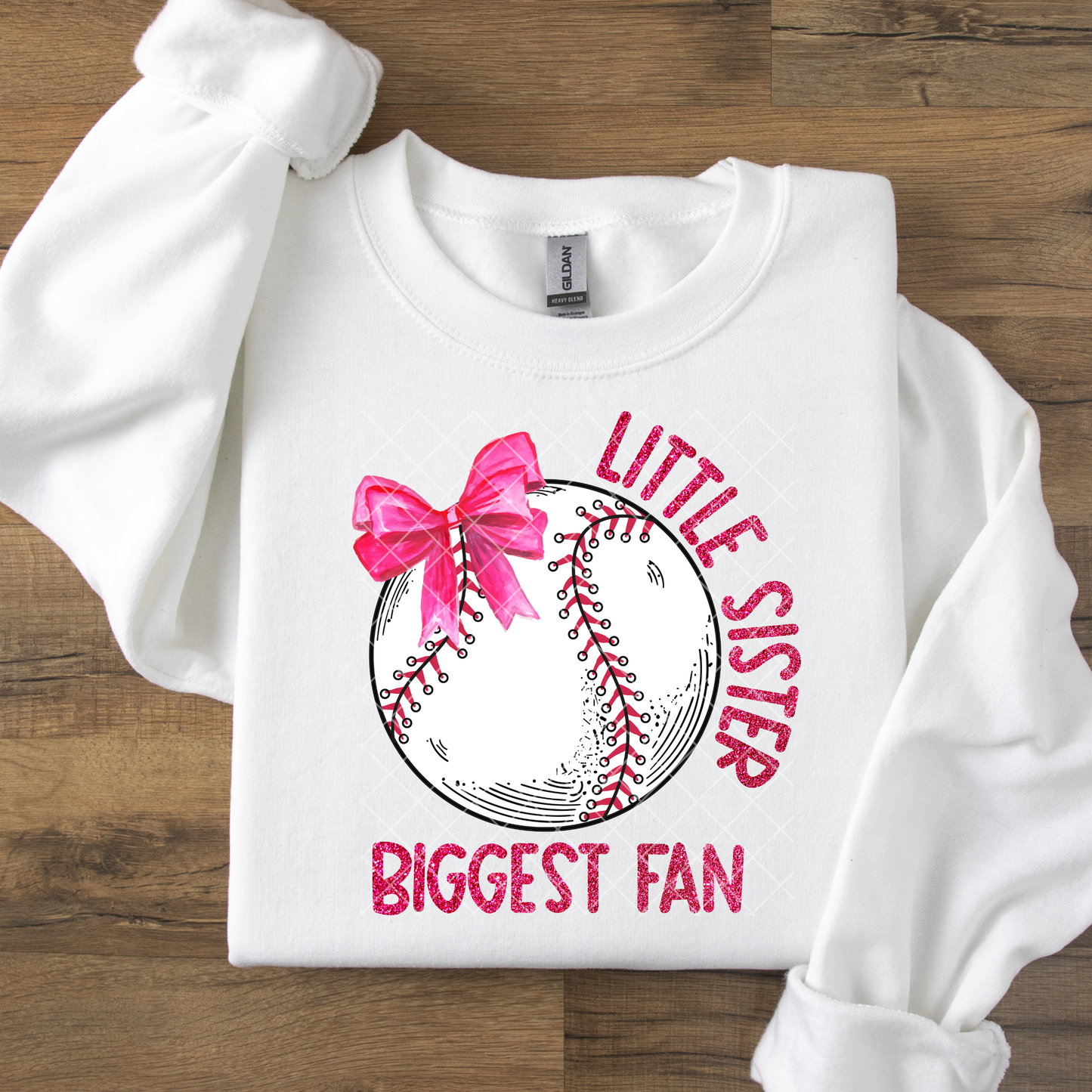 Baseball Sister Biggest Fan DTF Transfer