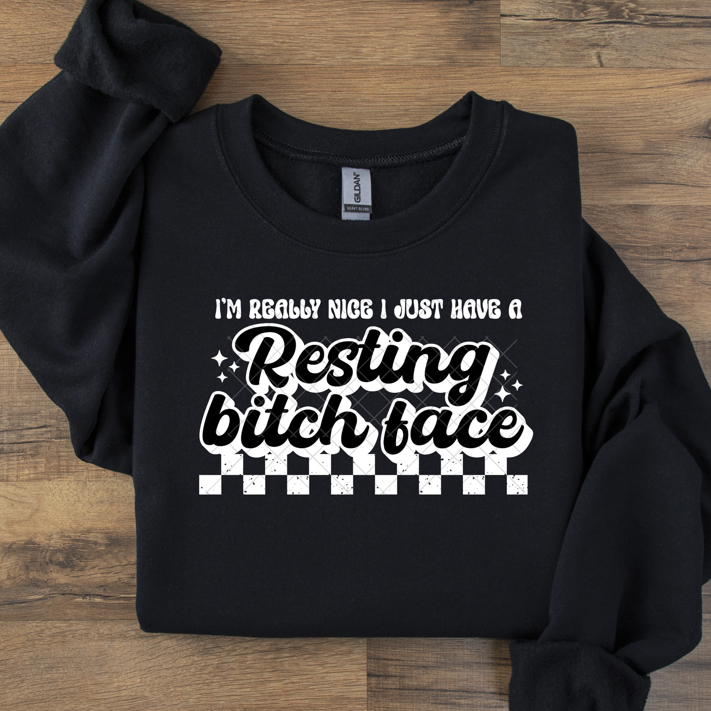 Resting Bitch Face DTF Transfer