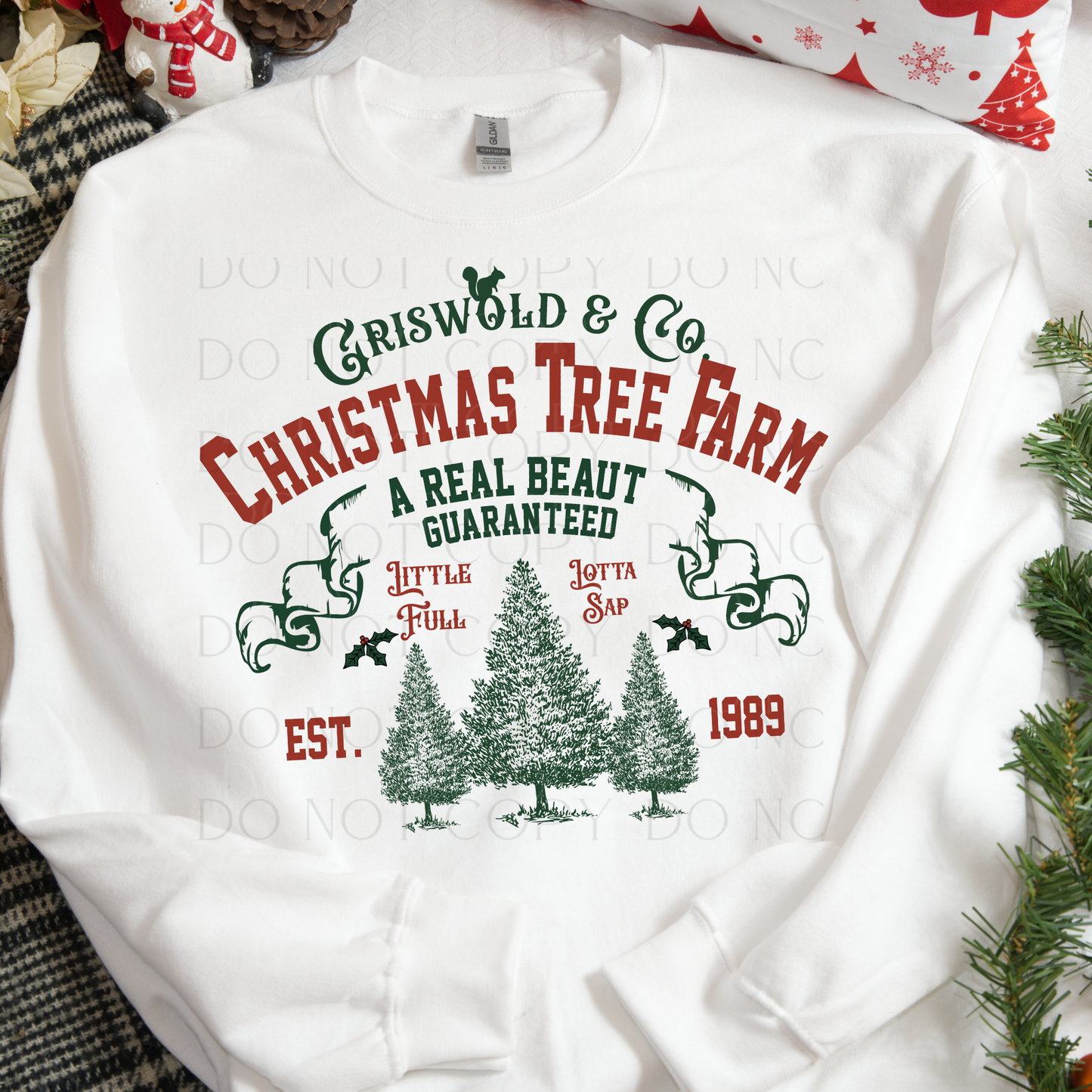 Griswold Christmas Tree Farm Christmas DTF Transfer