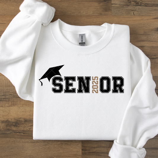 Senior 2025 Grad Cap DTF Transfer