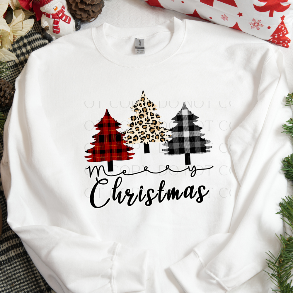 Merry Christmas DTF Transfer