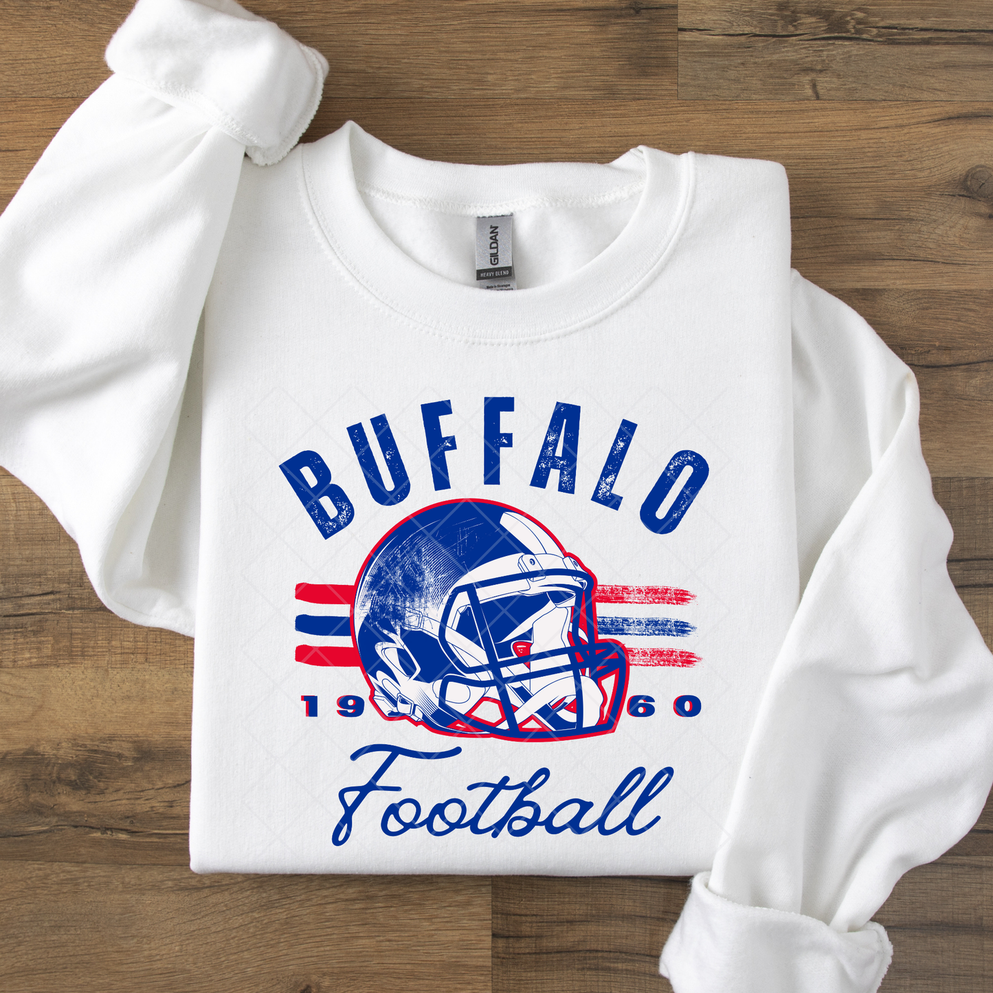 Buffalo Football Helmet DTF Transfer