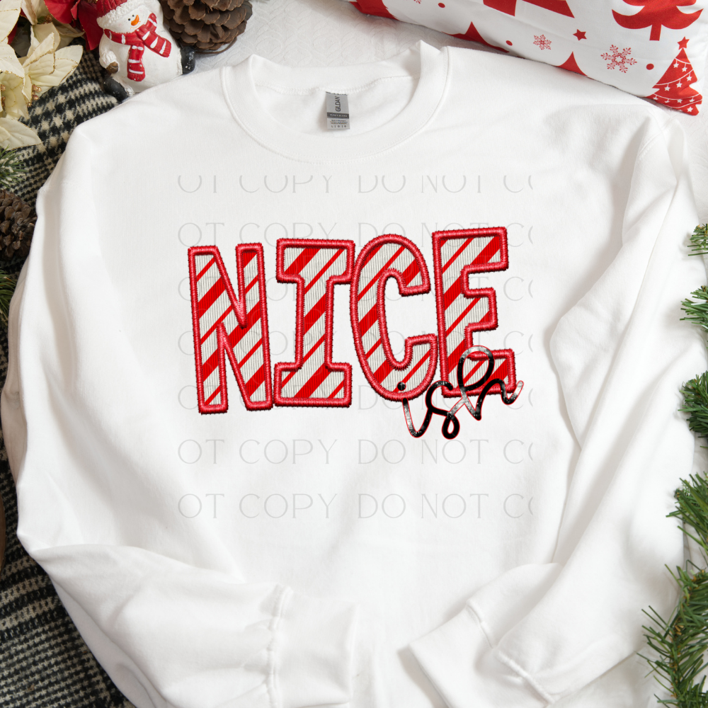 Nice-ish Christmas DTF Transfer