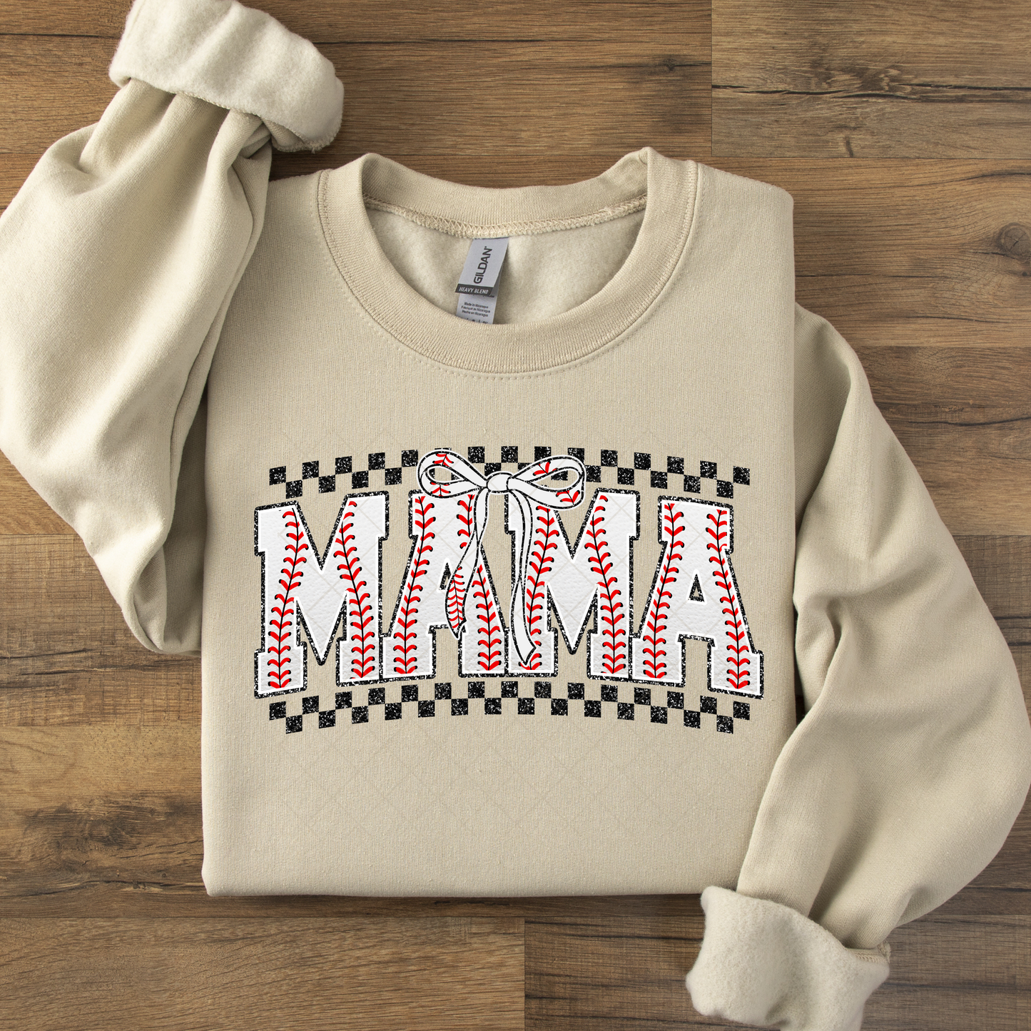 Mama Baseball DTF Transfer