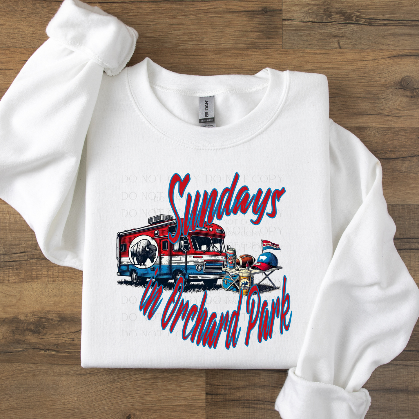 Sundays in Orchard Park Buffalo Football DTF Transfer