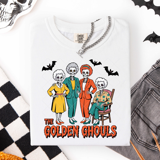 The Golden Ghouls DTF Transfer