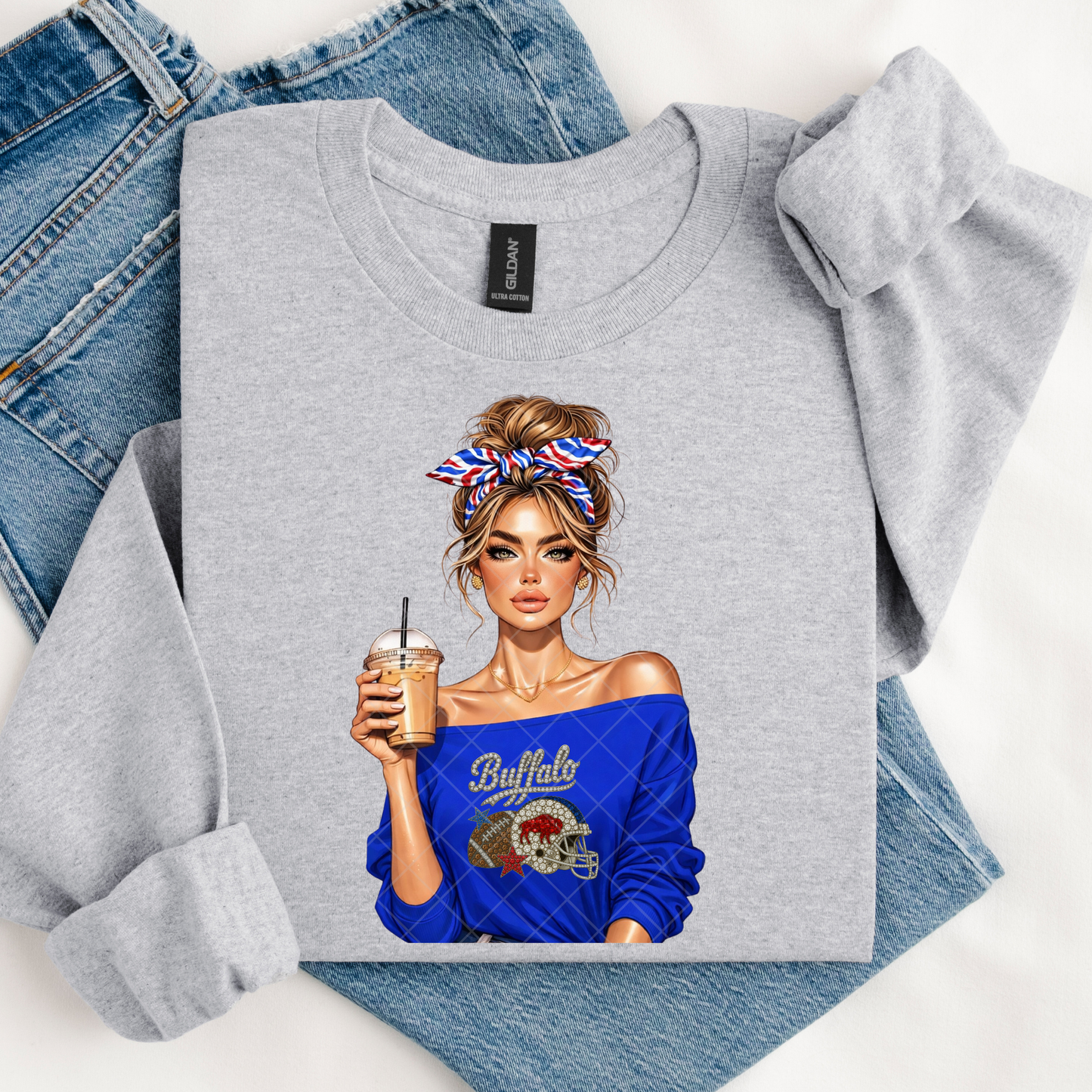 Buffalo Girl DTF Transfer