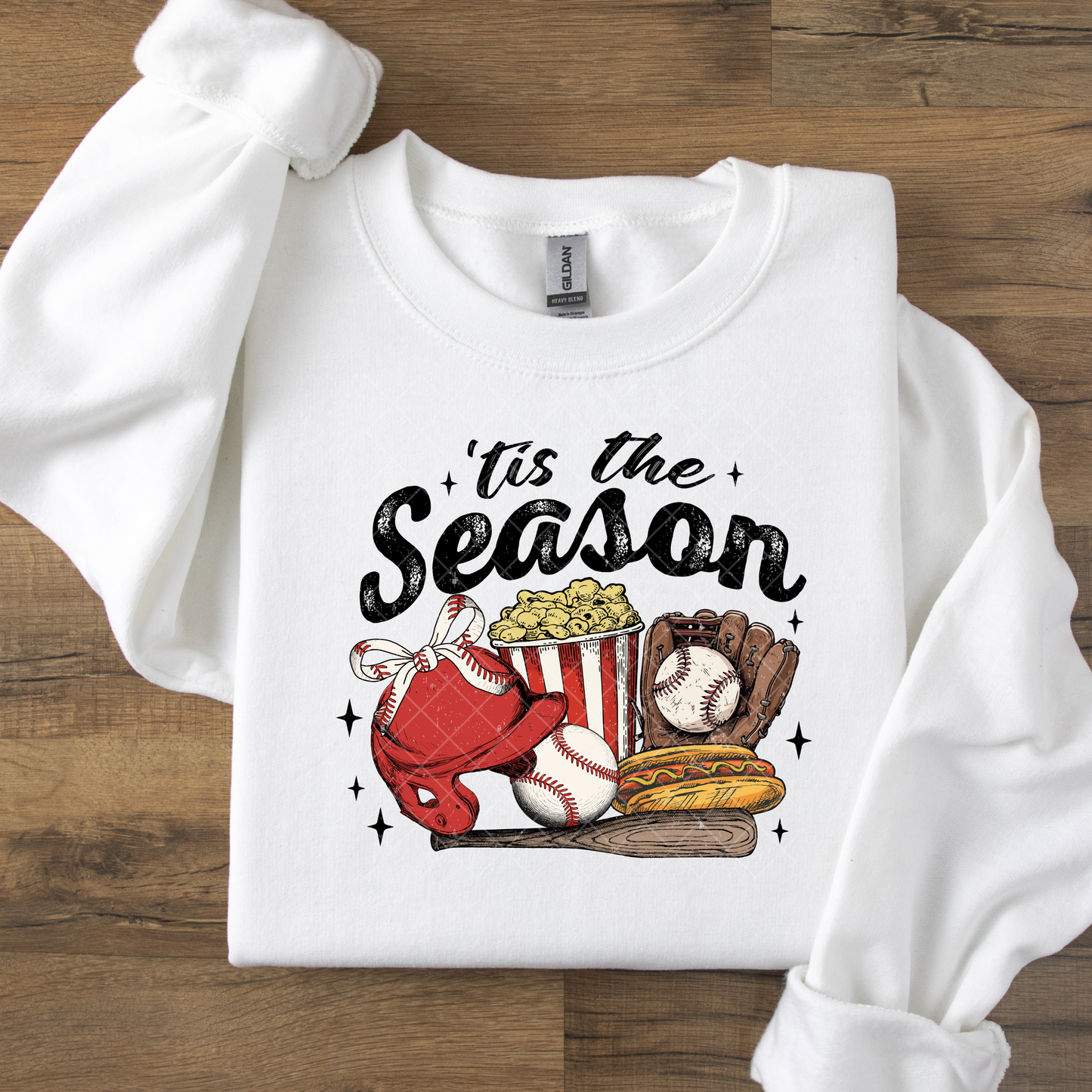 Tis The Season Ballgame DTF Transfer