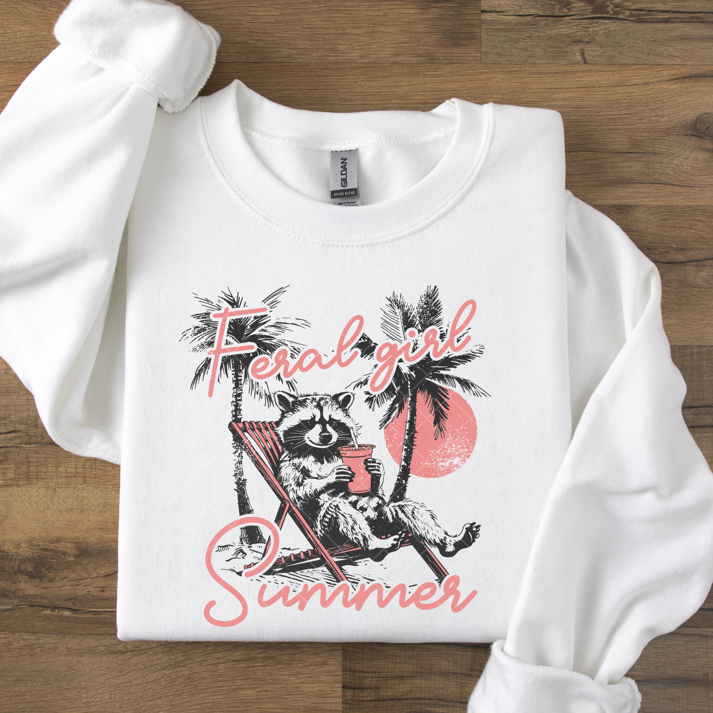 Feral Girl Summer DTF Transfer