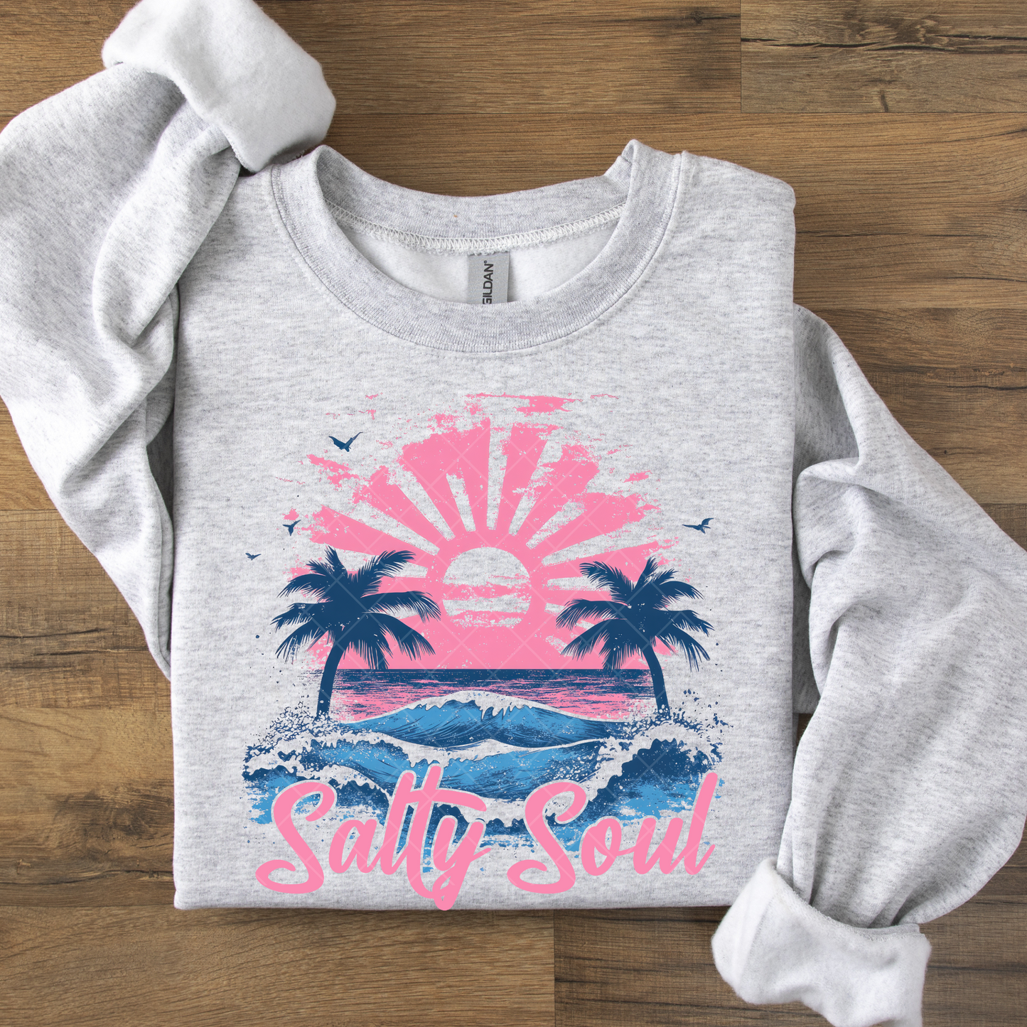 Salty Beach Soul DTF Transfer