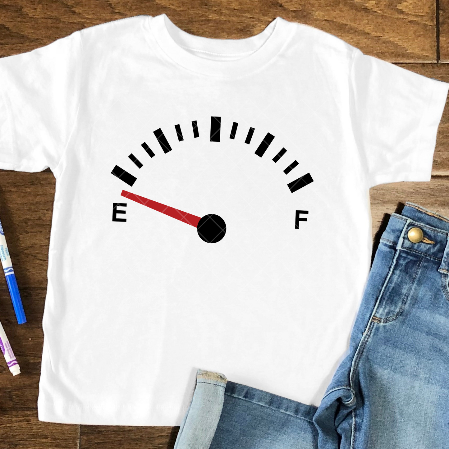 Running on Empty DTF Transfer