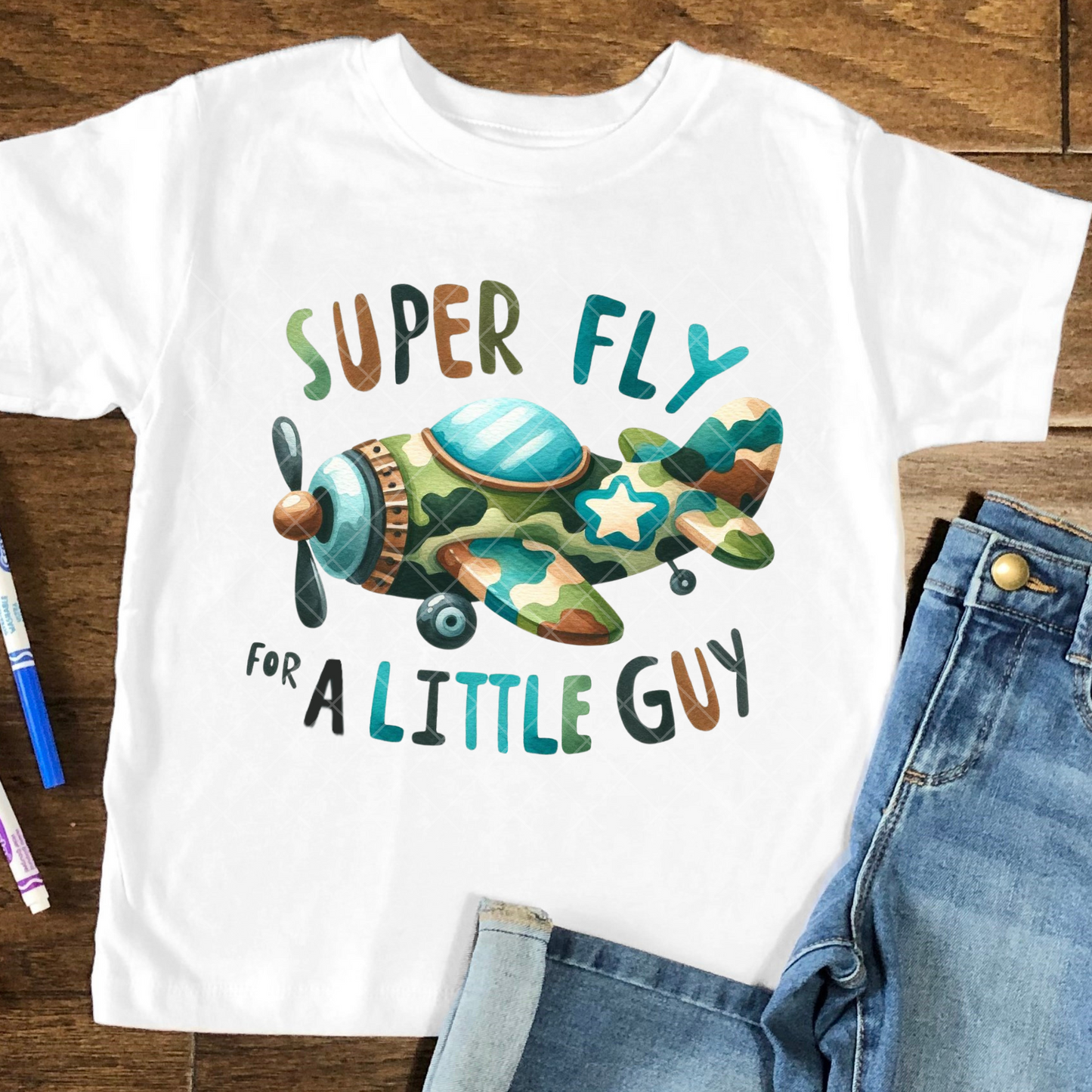 Super Fly for a Little Guy DTF Transfer