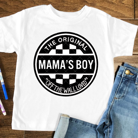 The Original Mamas Boy DTF Transfer