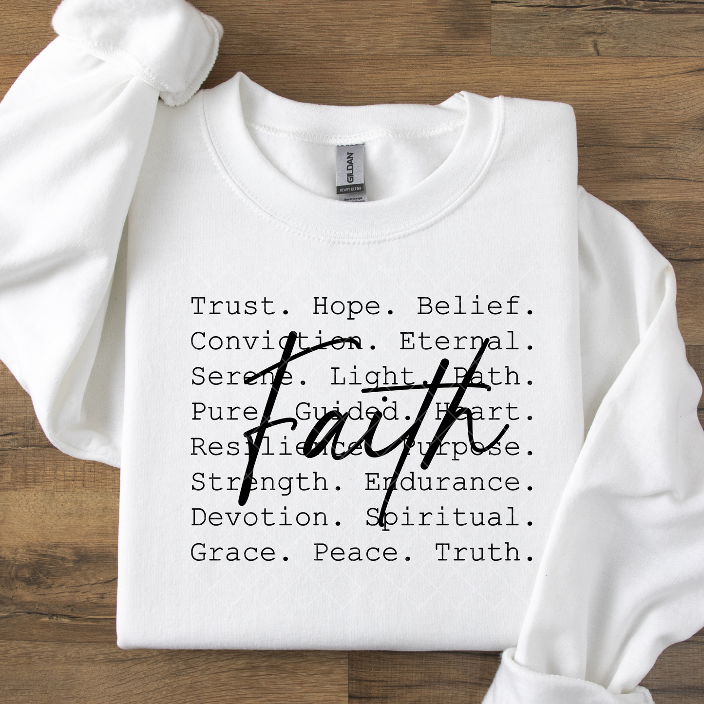 Religious Faith DTF Transfer