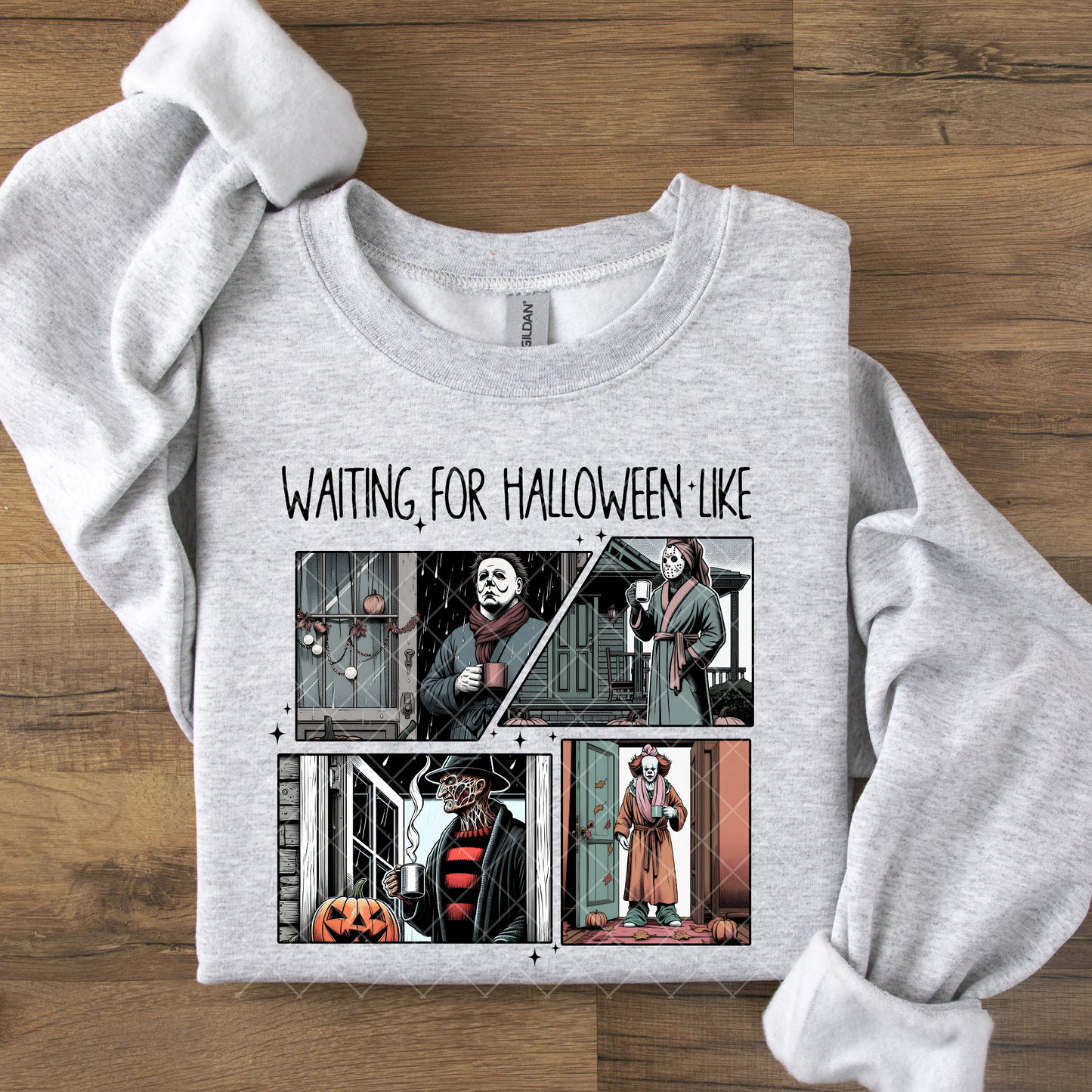Finished Sweatshirt, Build a Tee, Create Your Own Shirt, Crewneck Pressed For You, Custom