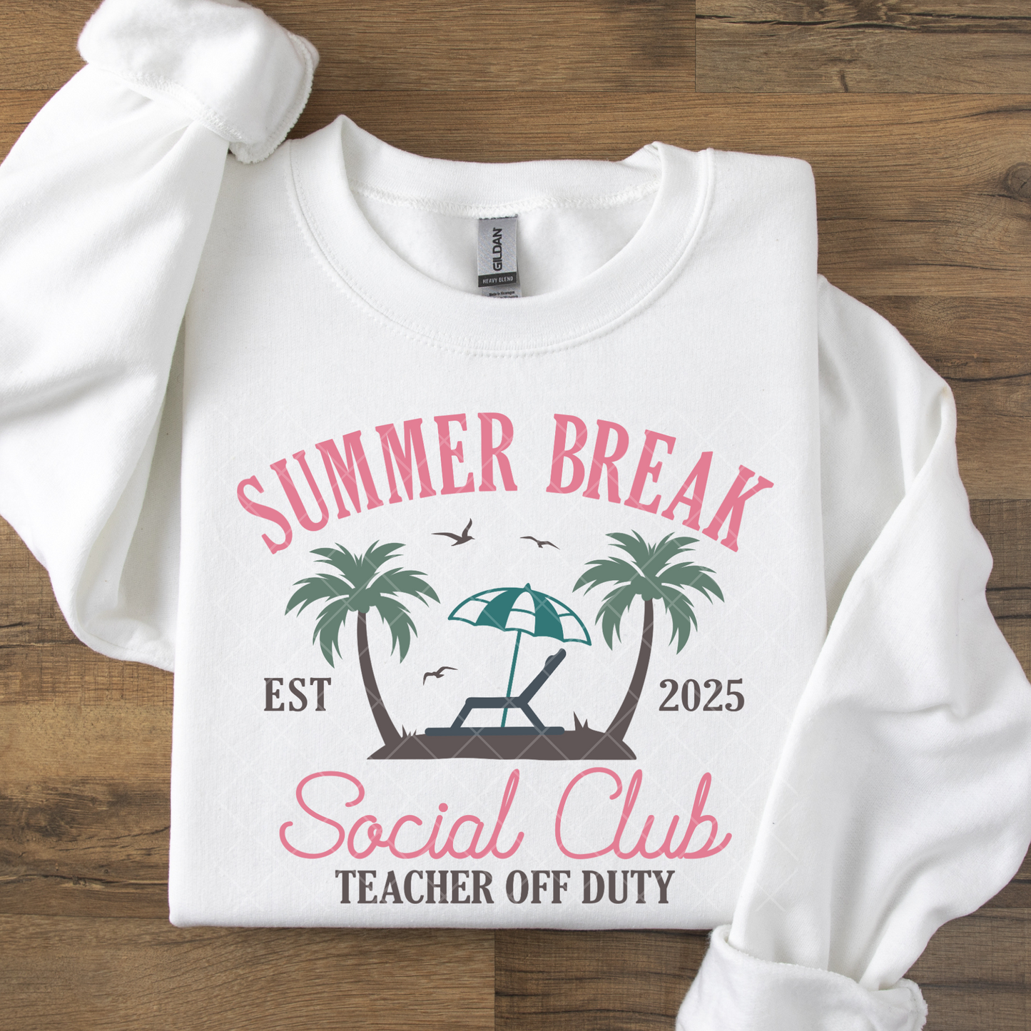 Summer Break Social Club DTF Transfer