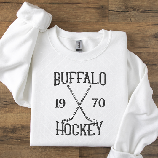 Buffalo Hockey Shirt Design DTF Transfer