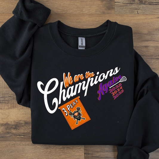 We Are the Champions Again Bandits DTF Transfer
