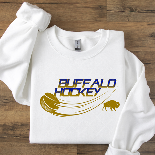 Buffalo Hockey Shirt Design DTF Transfer
