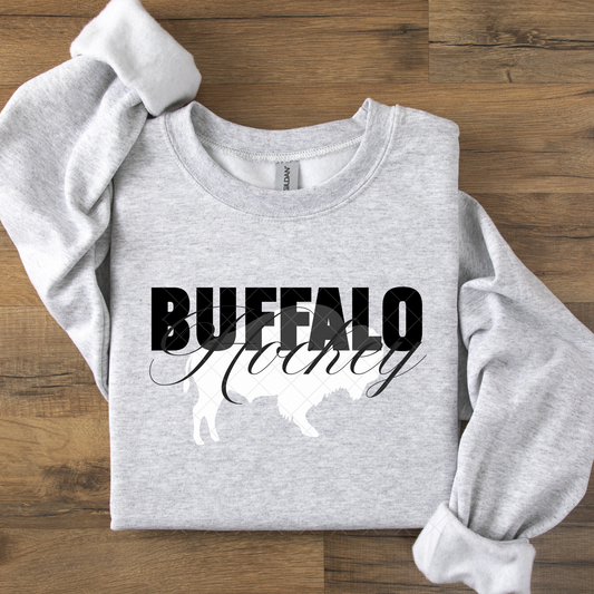 Buffalo Hockey Shirt Design DTF Transfer