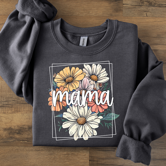 Mama Colorful Floral DTF Transfer