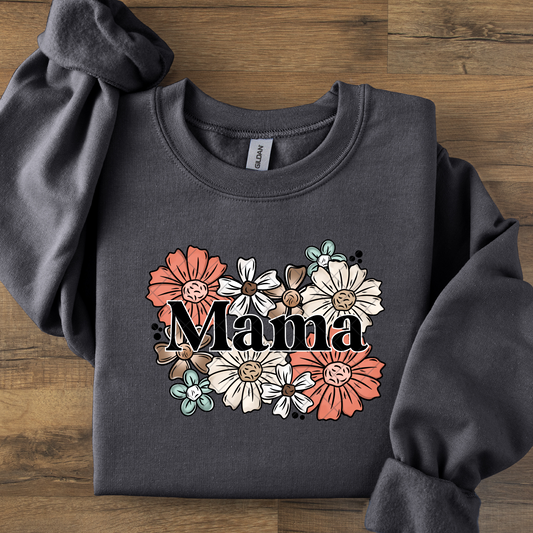 Mama Floral Look DTF Transfer