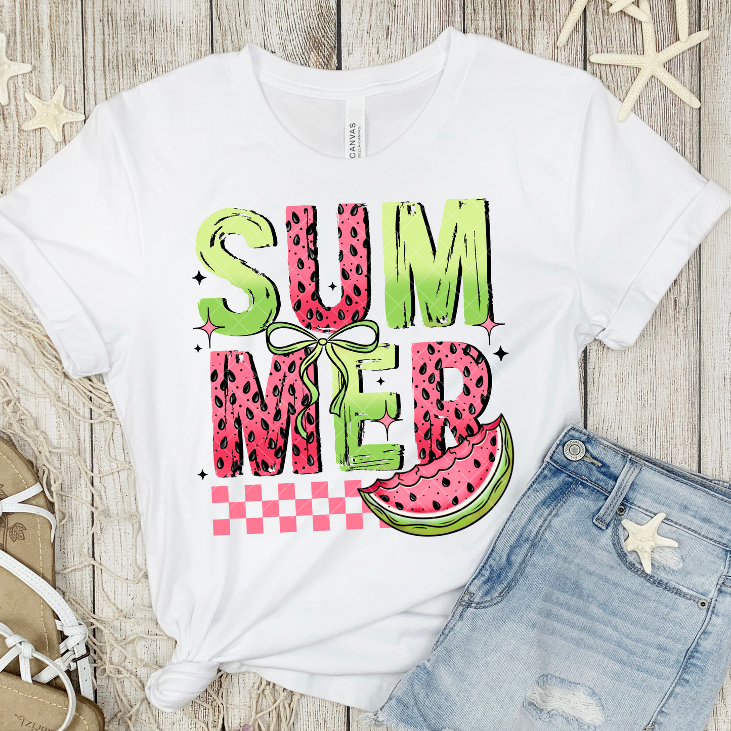 Summer Watermelon DTF Transfer