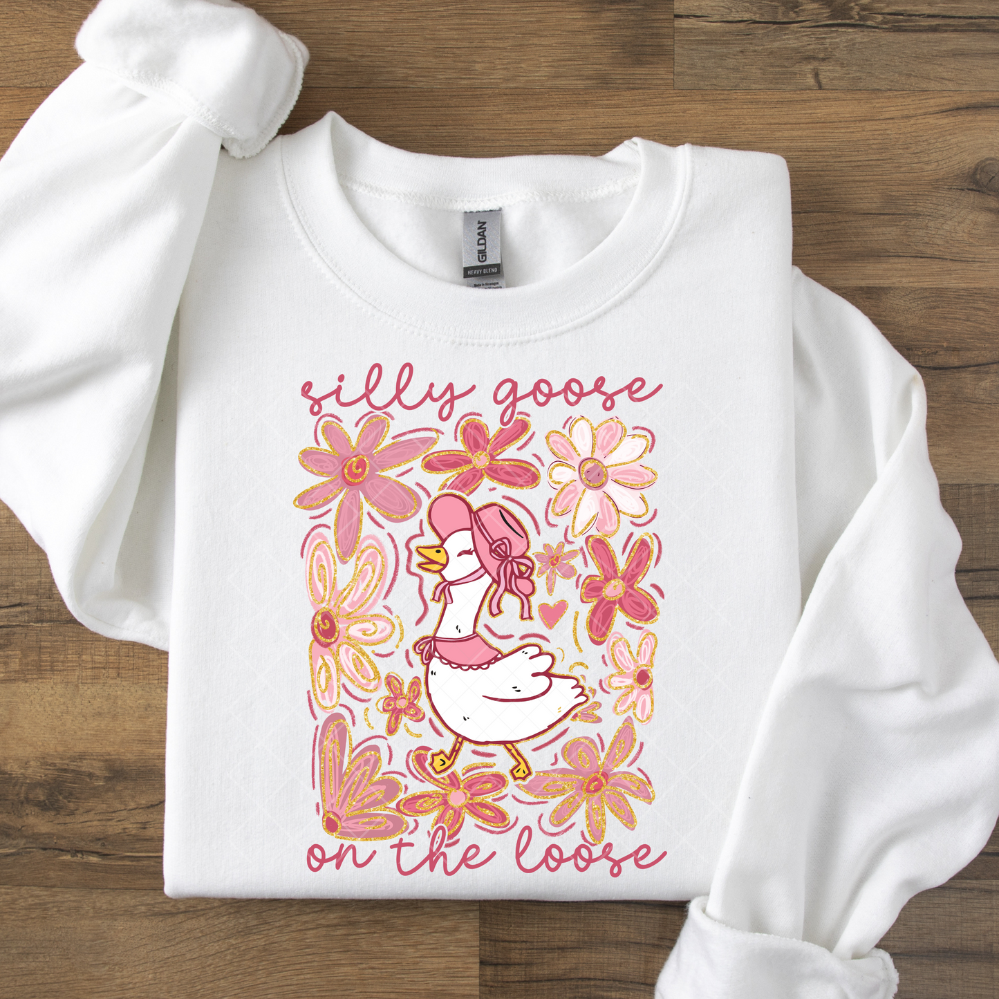 Silly Goose on the Loose DTF Transfer