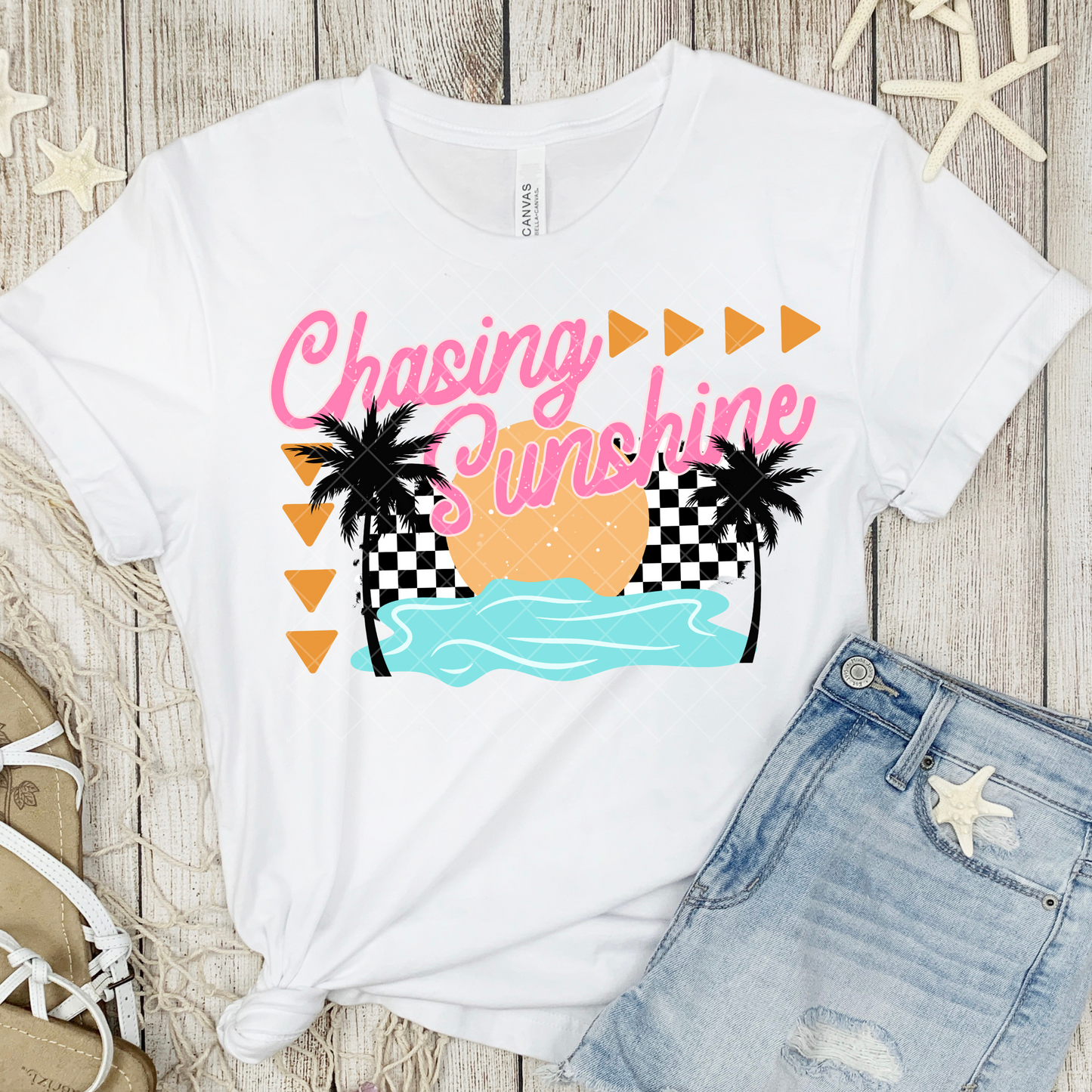 Chasing Sunshine DTF Transfer