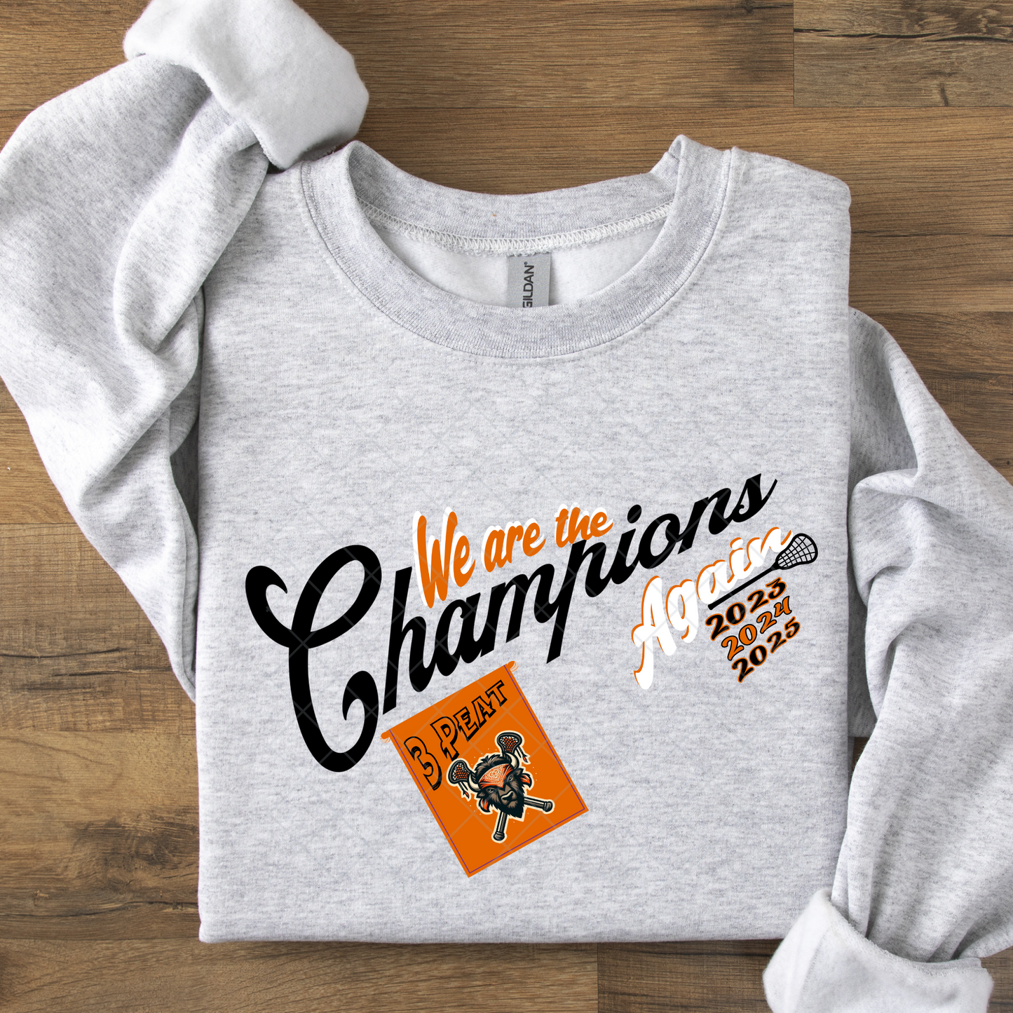 We Are the Champions Again Bandits DTF Transfer