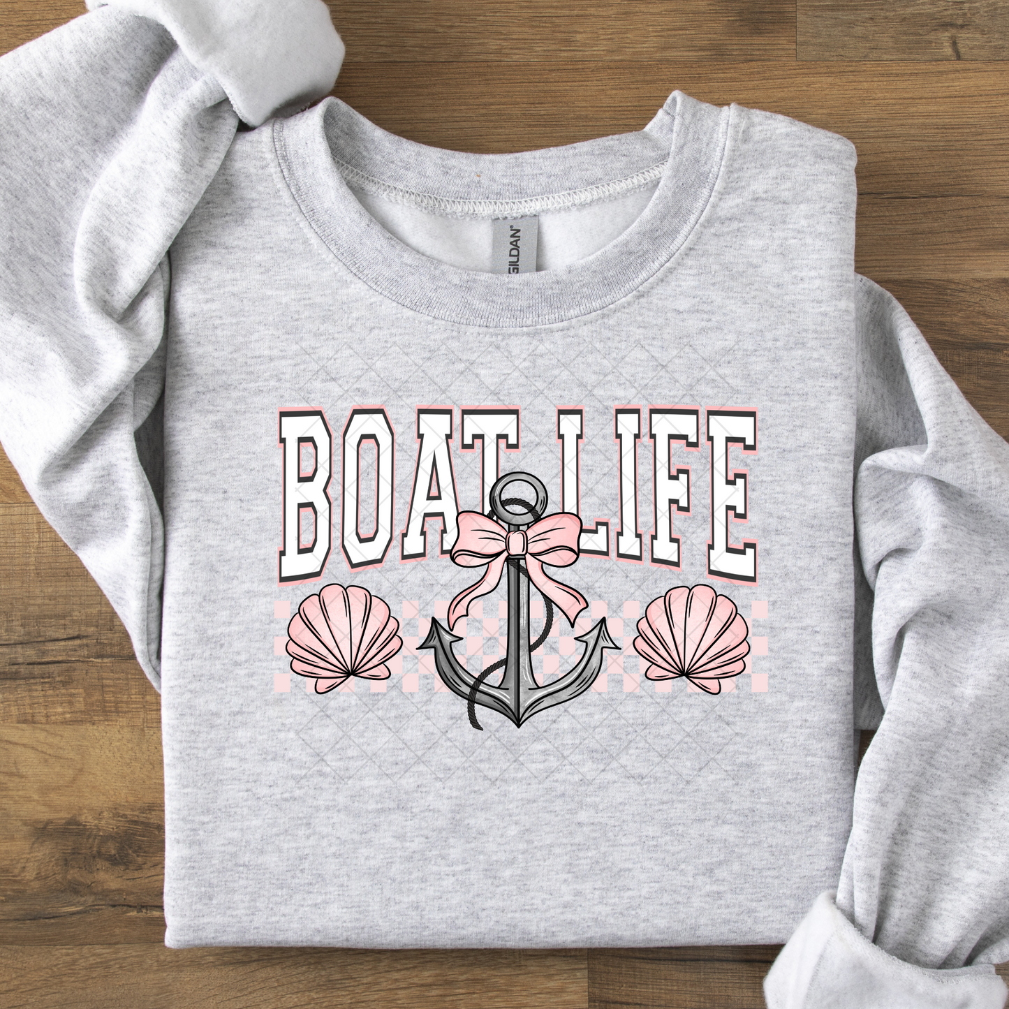 Cute Boat Life DTF Transfer