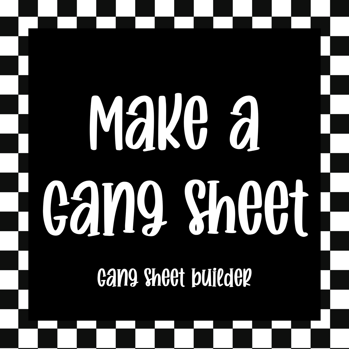 Create Your Own Custom DTF Gang Sheet