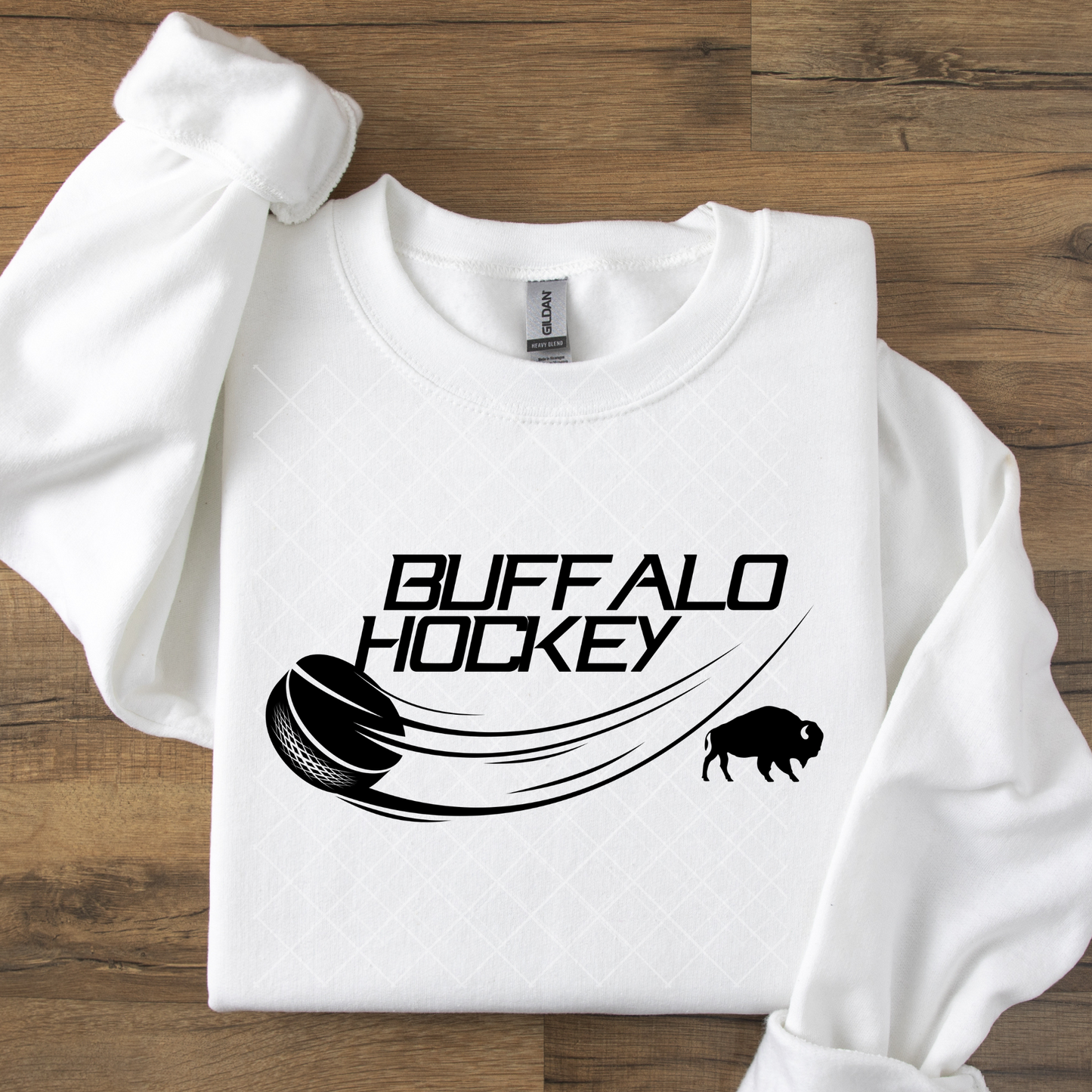 Buffalo Hockey Shirt Design DTF Transfer