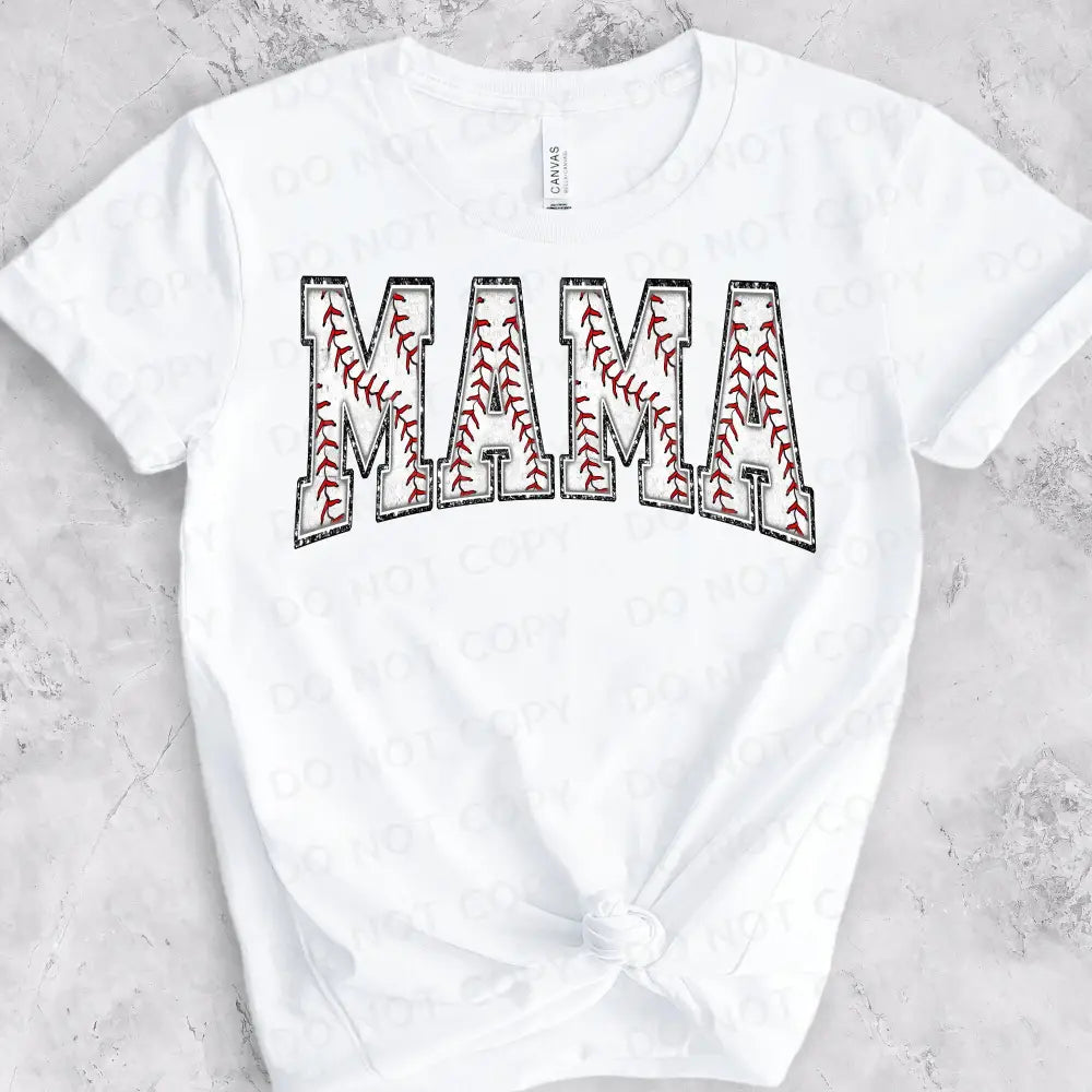 Baseball Mama Dtf Transfers Clear Film Prints Ready To Press Heat Transfer Direct Print Hot Peel