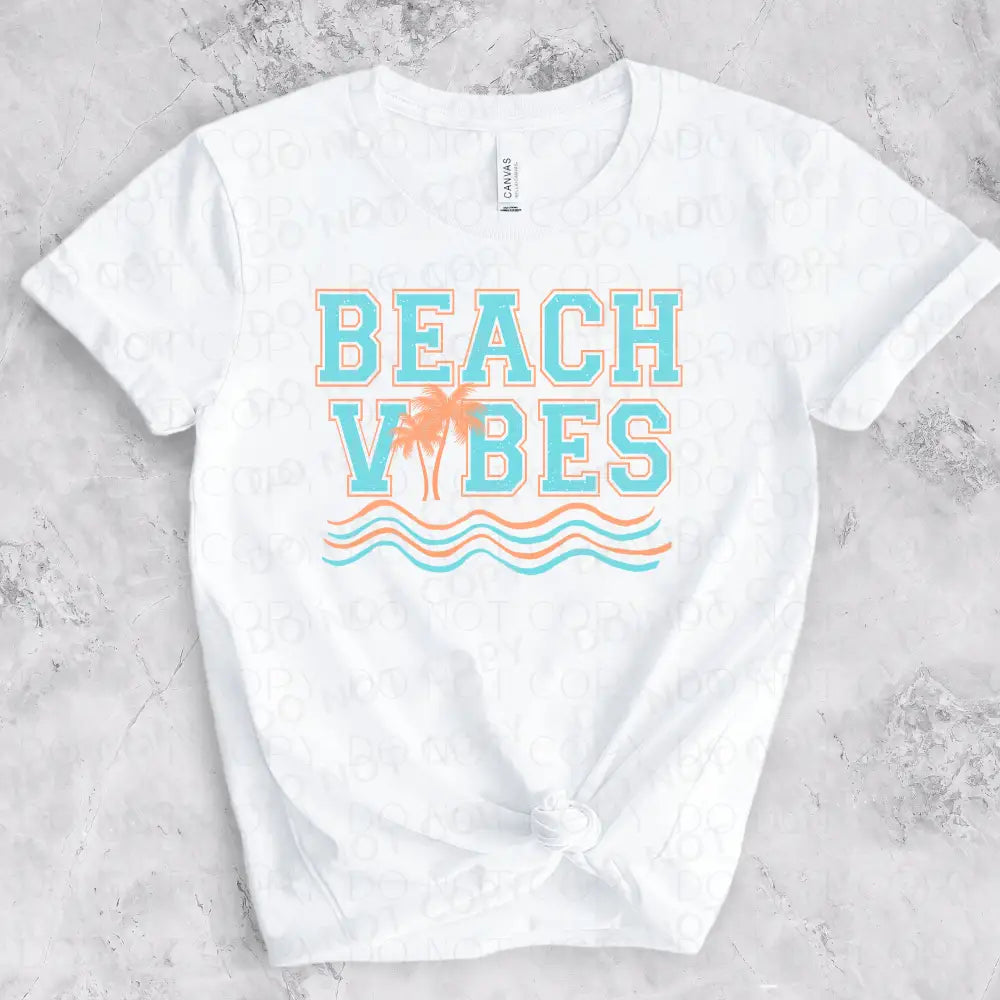 Beach Vibes Dtf Transfers