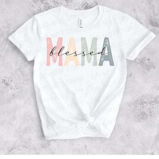 Blessed Mama Dtf Transfers Ready To Press Heat Transfer Direct Film Print