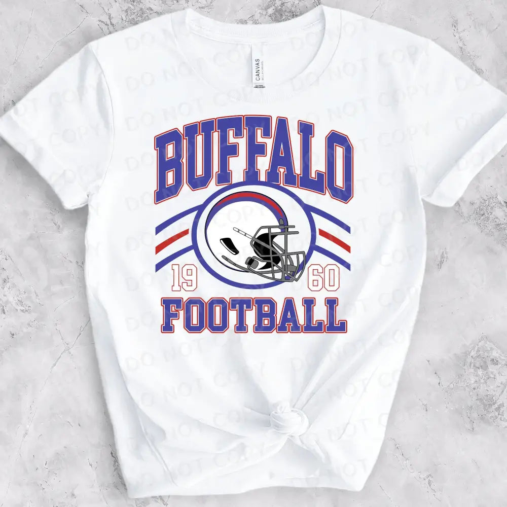 Buffalo Football Dtf Transfers Ready To Press Heat Transfer Direct Film Print