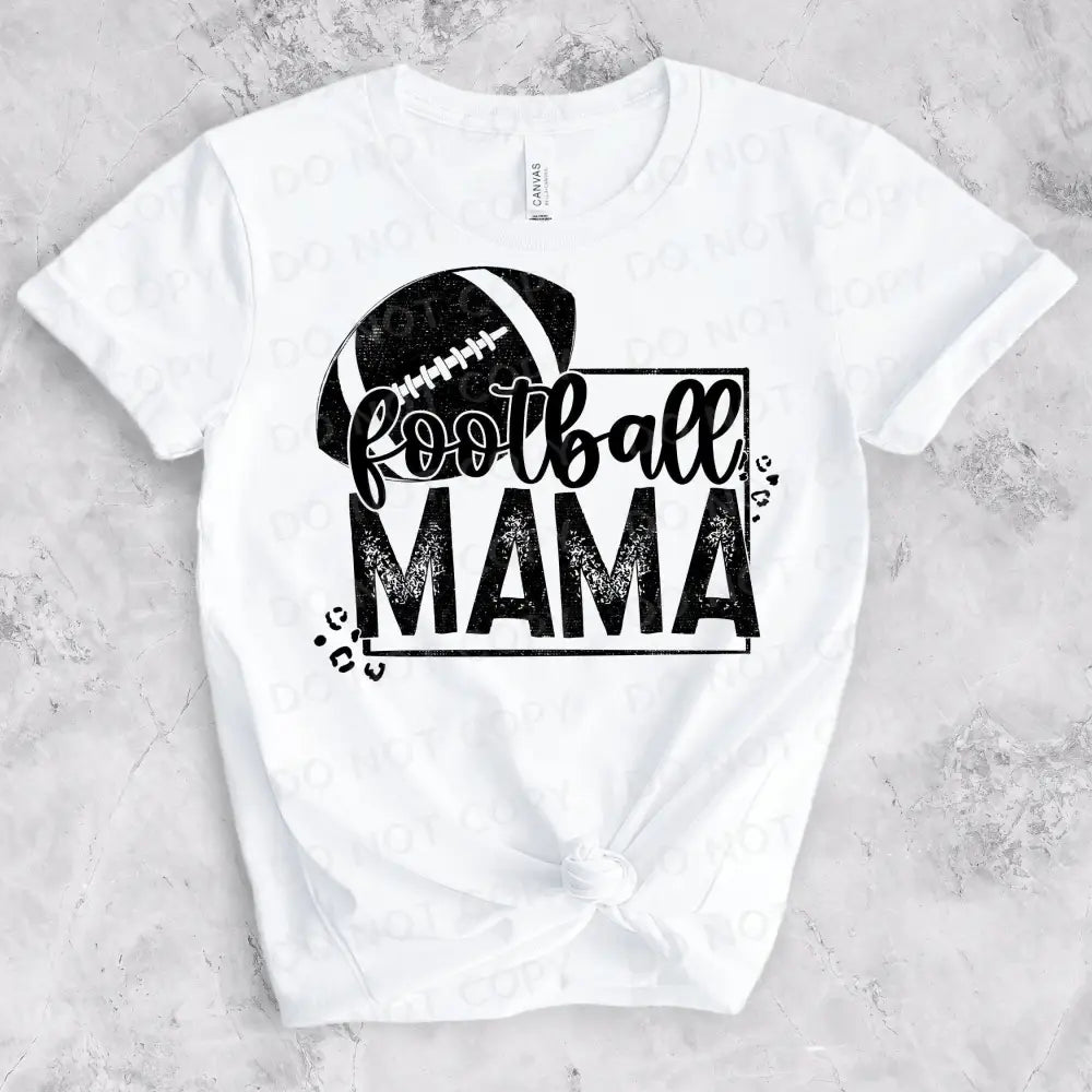 Football Mama Dtf Transfers Clear Film Prints Ready To Press Heat Transfer Hot Peel
