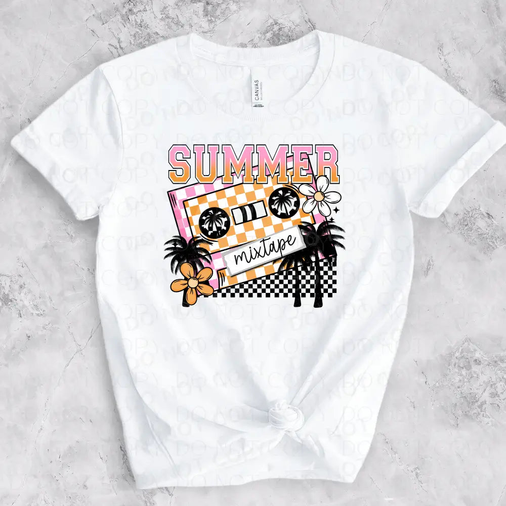 Summer Mixtape 90S Dtf Transfers
