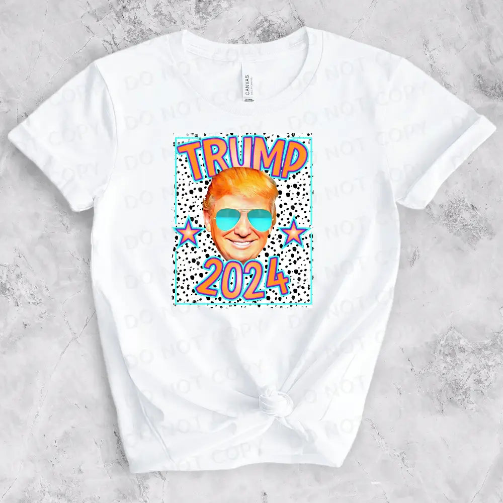 Summer Trump Dalmatian Print Dtf Transfers Clear Film Prints Ready To Press Heat Transfer Direct