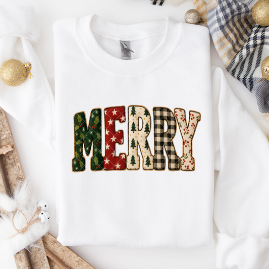 Cozy Merry DTF Transfer