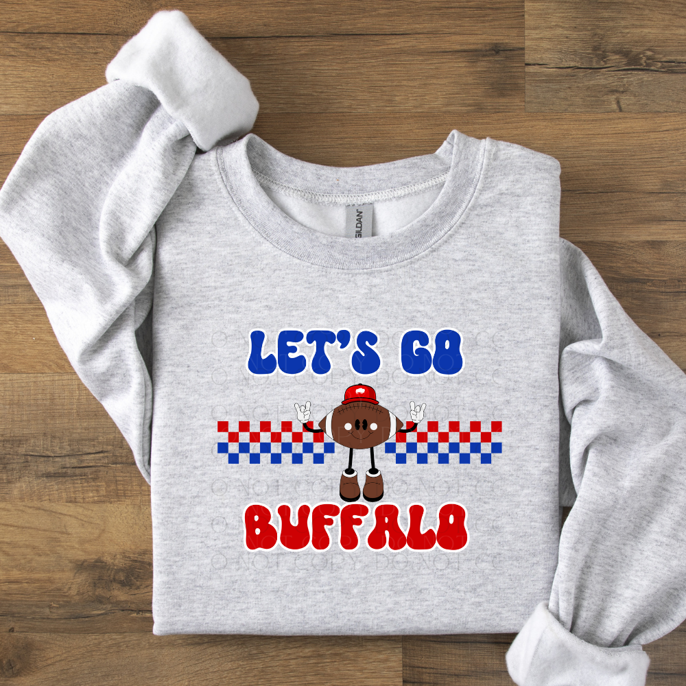 Let's Go Buffalo DTF Transfer