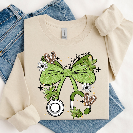 Very Lucky Nurse DTF Transfer