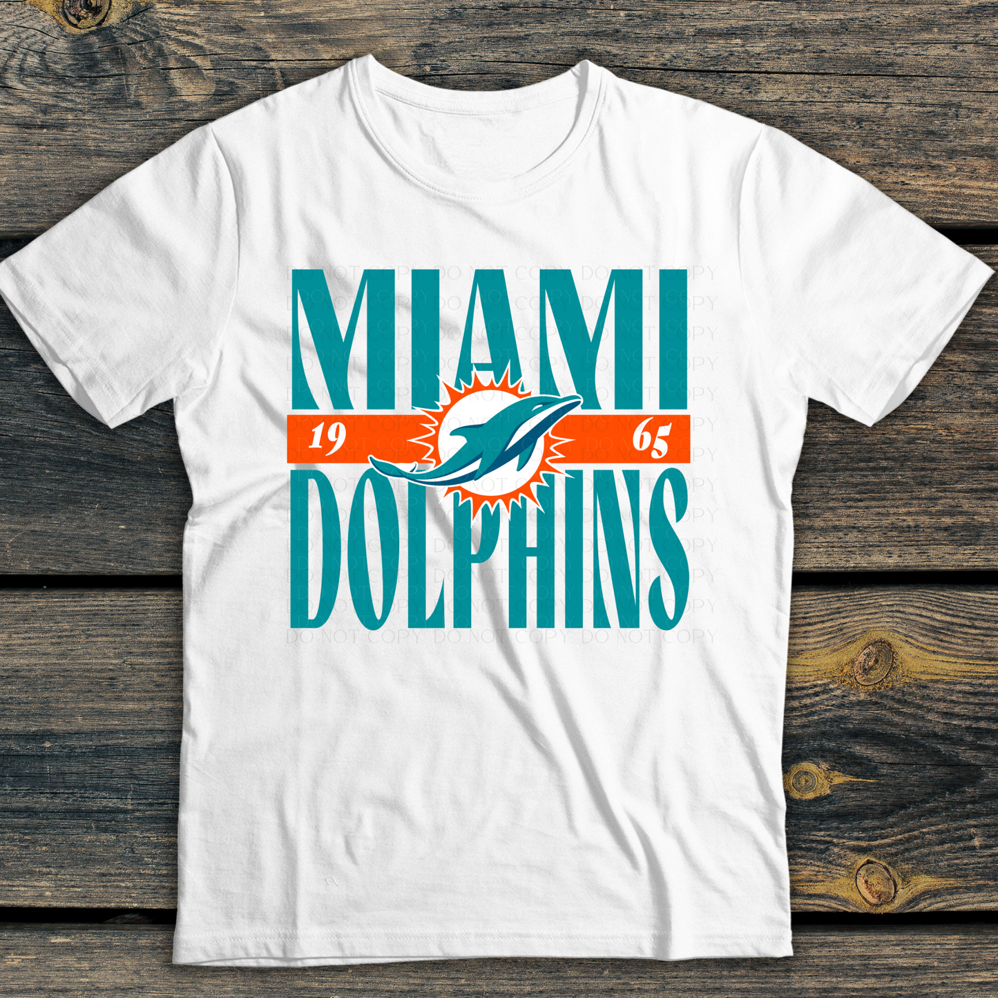 Dolphins 1959 Football DTF Transfer