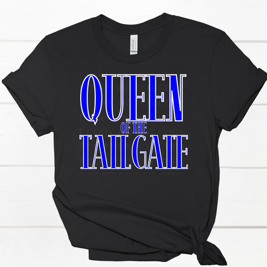 Queen of the Tailgate DTF Transfer