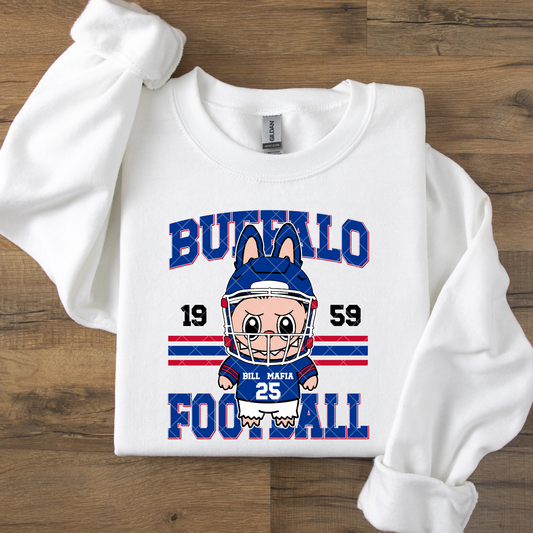 Buffalo Football Labubu DTF Transfer