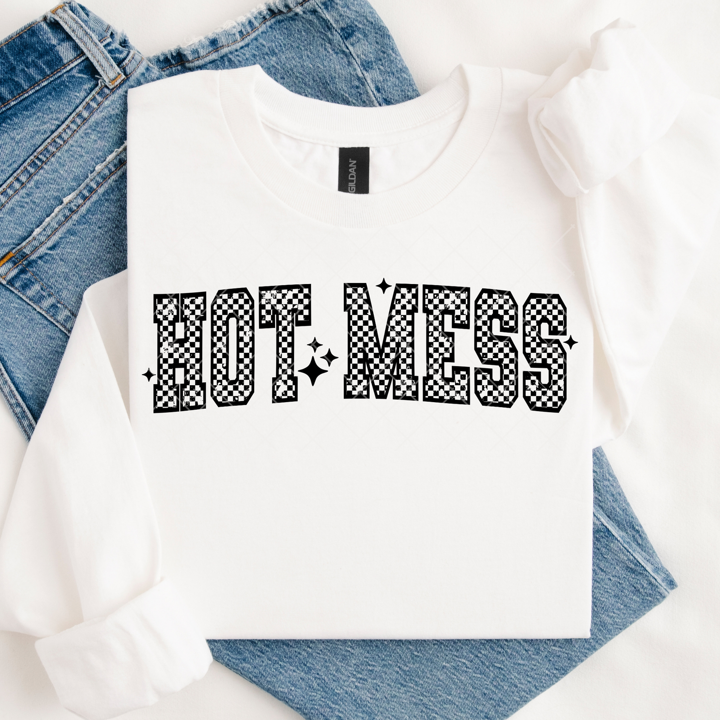 Hot Mess DTF Transfer