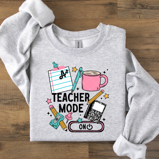 Teacher Mode On DTF Transfer
